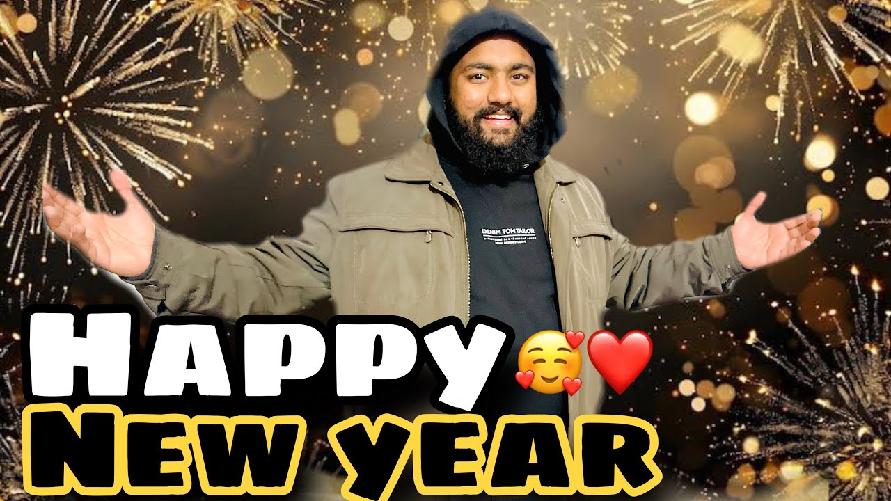 Happy New Year 🥰 Chota Sa Moye Moye Bhi Ho Gya 🤦🏻