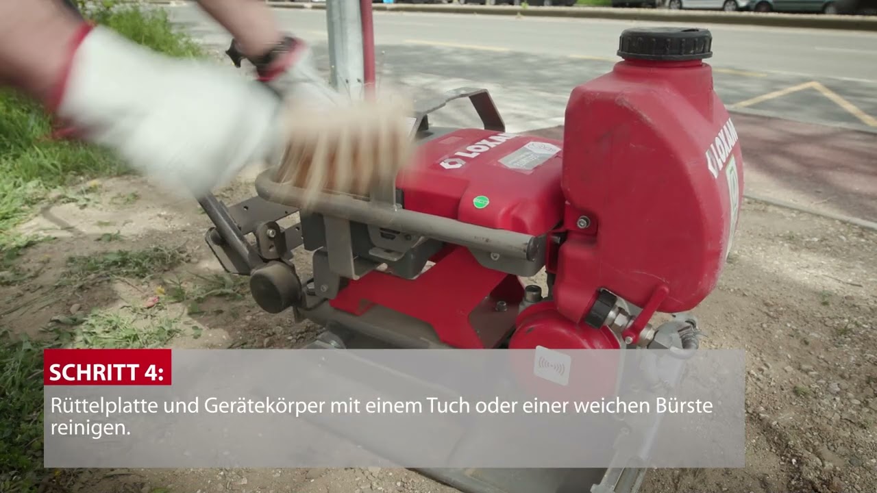 R&uuml;ttelplatten richtig anwenden | LOXAM Anleitung R&uuml;ttelplatte