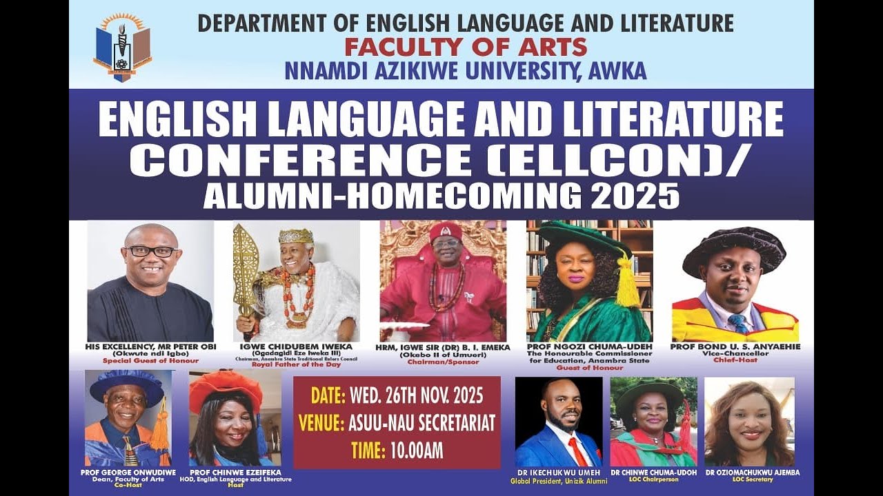 English Language and Literature Conference 2025 (ELLCon 2025) and Alumni-Homecoming