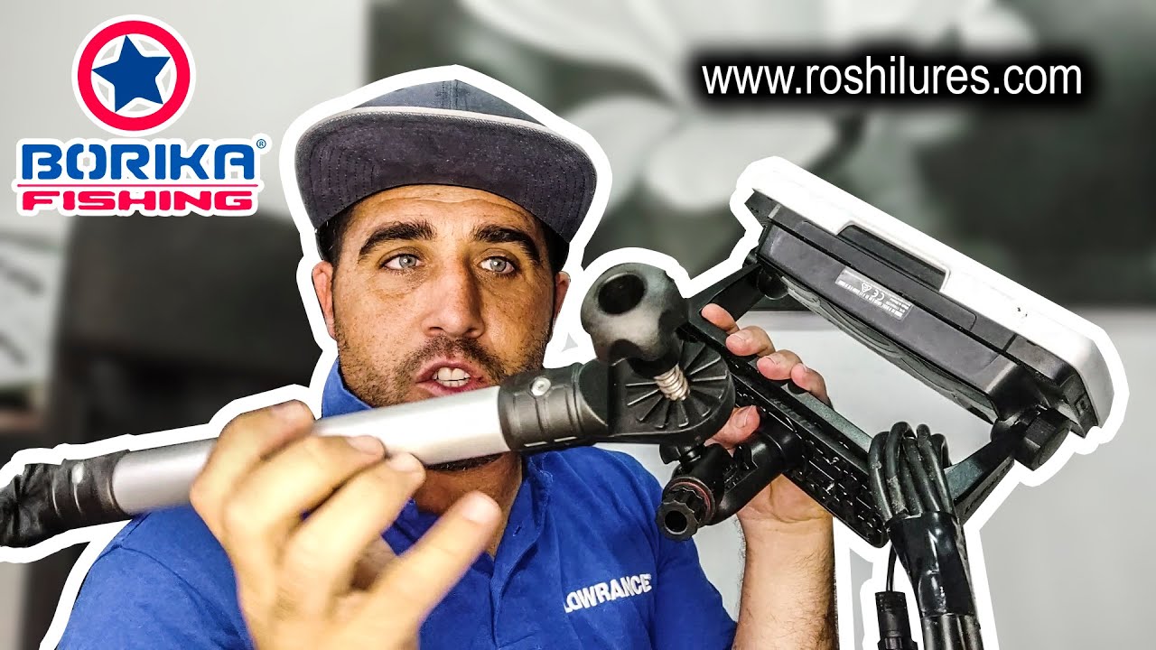 MONTAJE extensión SONDA  lowrance BORIKA ( epecial pesca vertical)