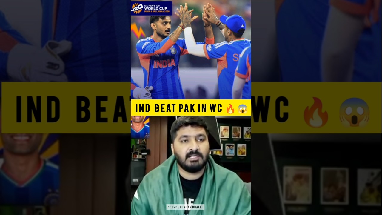 INDIA WON BY 61 Runs 🔥 #cricket #highlight #worldcup #shorts #indvspak