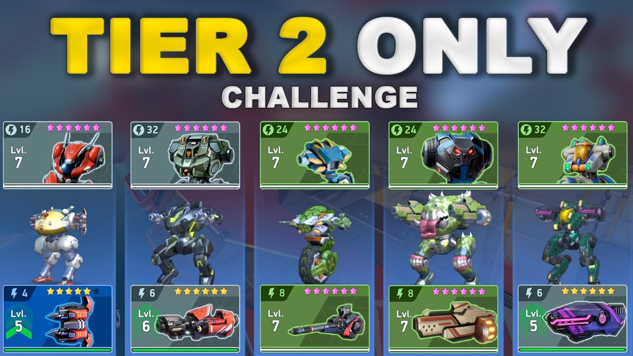 TIER 2 ONLY Challenge in Mech Arena