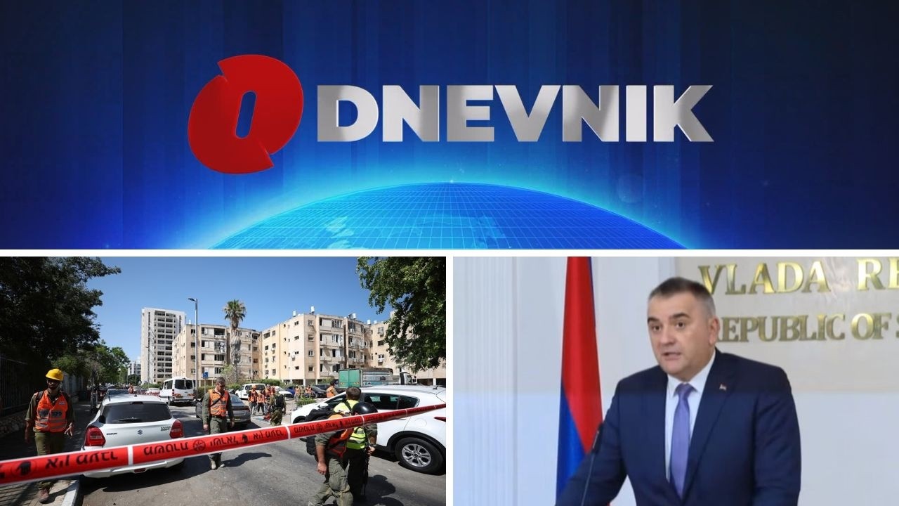 O Dnevnik: Sirene u Tel Avivu, eksplozije u Teheranu / Minić podnio ostavku da ponovo bude izabran