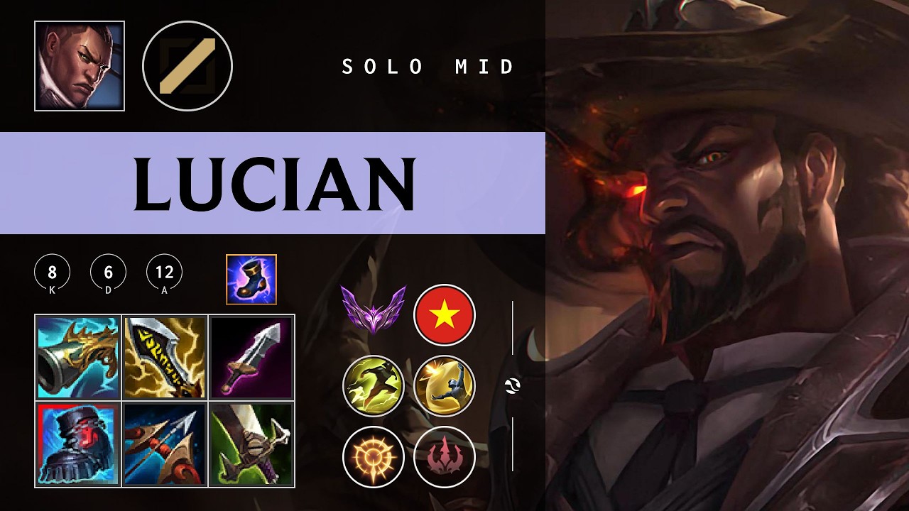 Lucian Mid vs Anivia - VN Master Patch 26.04