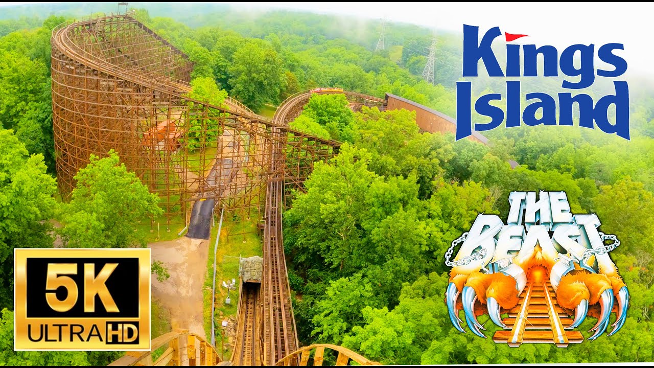 The Beast in the FOG (5K) POV - Kings Island