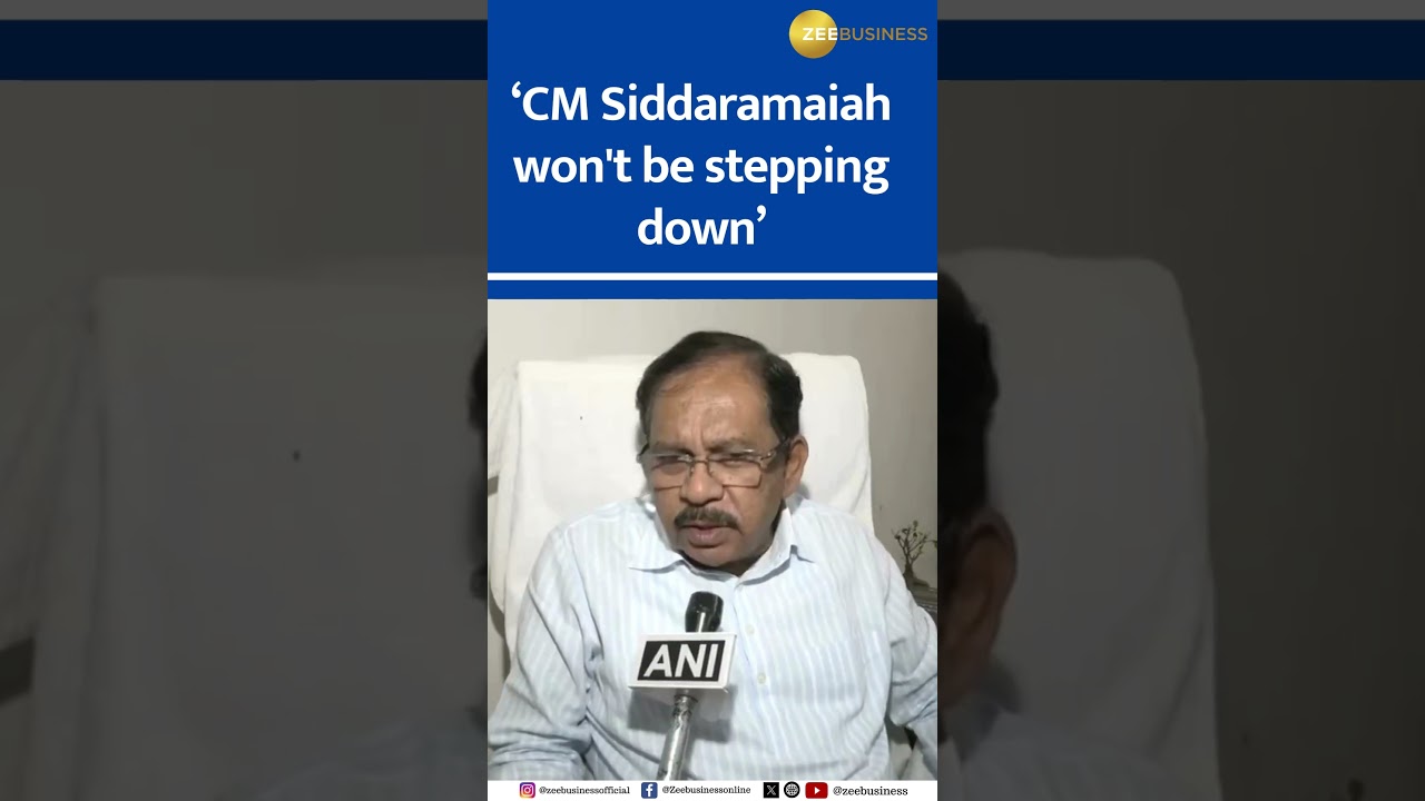 Karnataka Home Minister G Parameshwara Clears the Air: CM Siddaramaiah Staying Put?