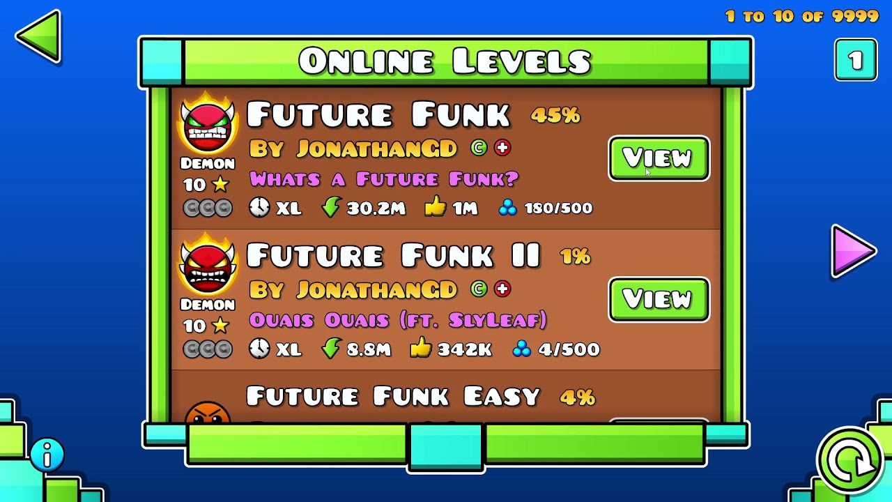 !40 Demoni Fatti! Serata Geometry Dash: Future Funk & Red World!