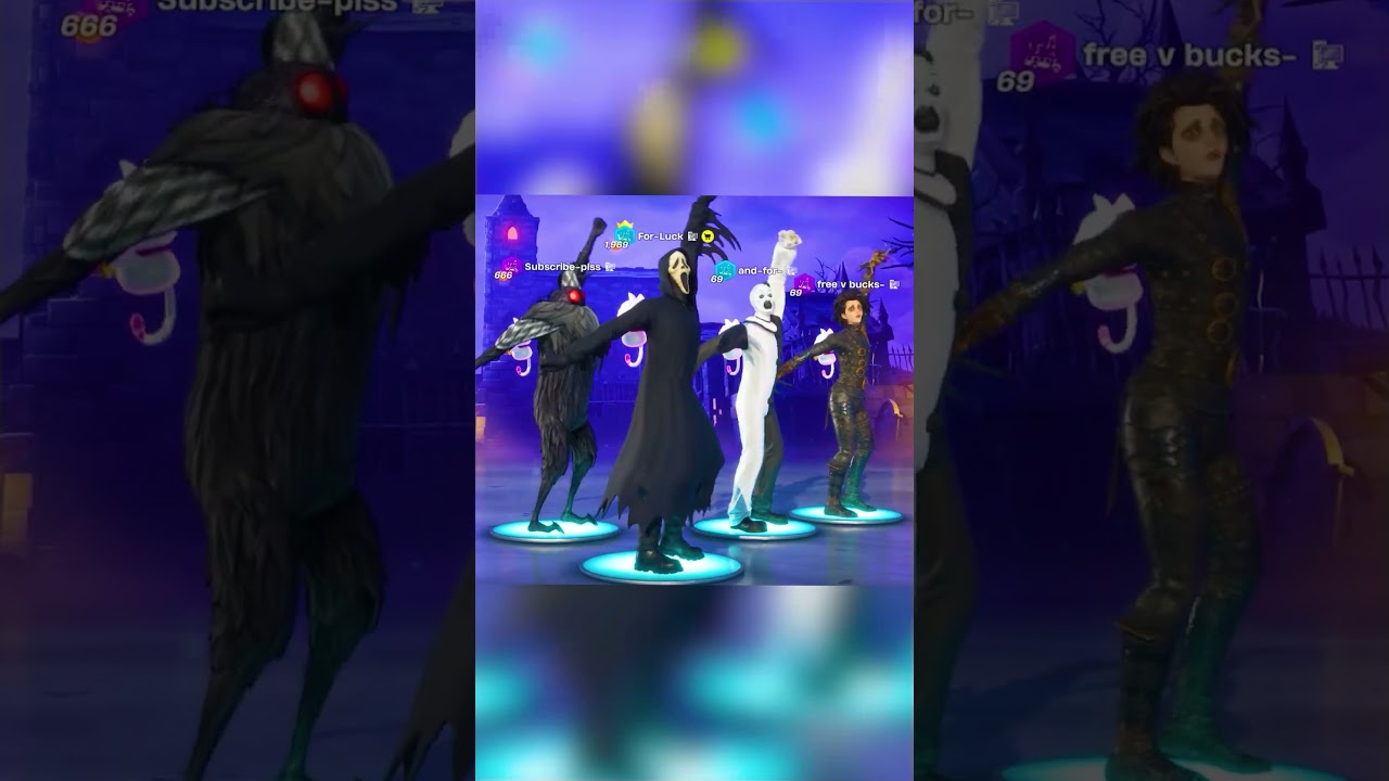 Wednesday Addams Dance in Fortnite 😍
