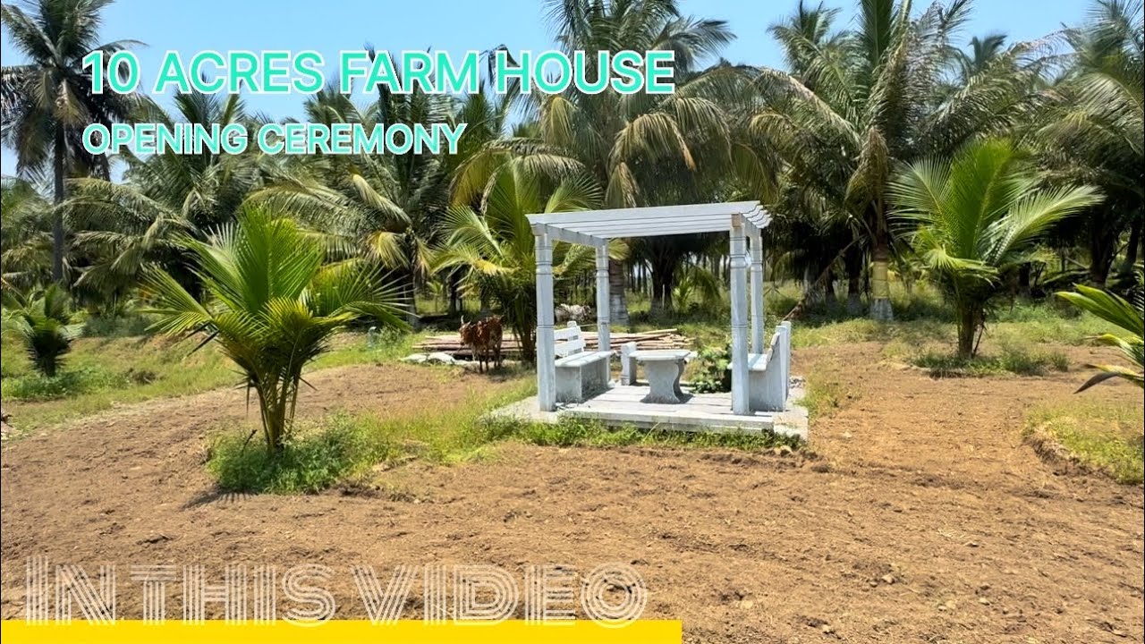 10 ACRES Farm house vlog at POCHAMPALLI - krishnagiri Dt