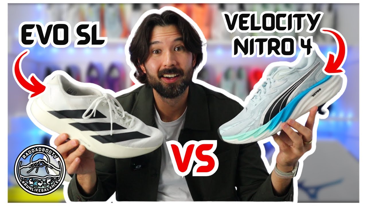 Adidas Evo SL против Puma Velocity Nitro 4 — битва лёгких кроссовок