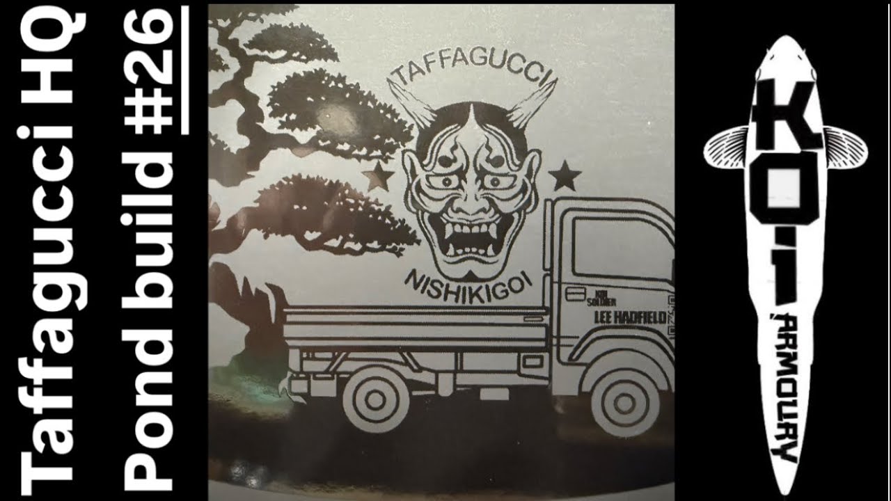 Строительство пруда в штаб-квартире Taffagucci, часть 26.