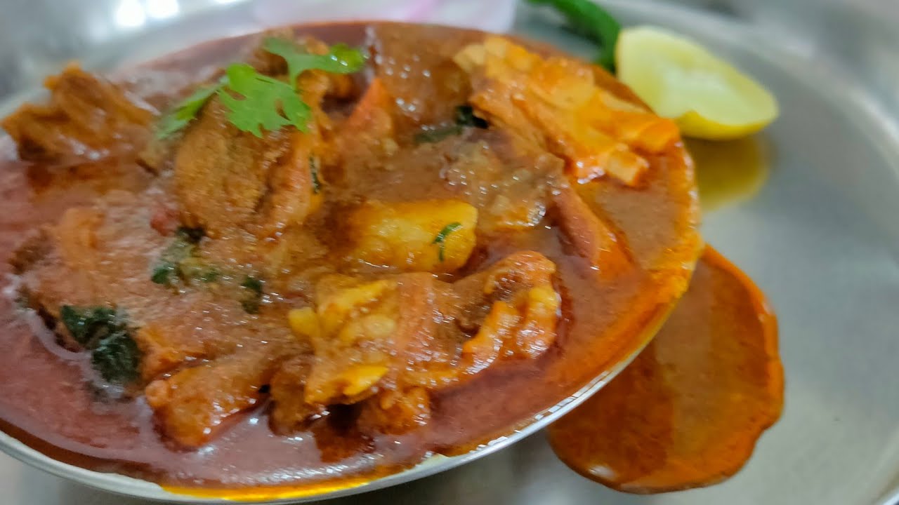 ମଟନ ଆଳୁ ଝୋଳ ll KHASI MANSHO JHOLA ll Odisha style mutton aloo spicy curry
