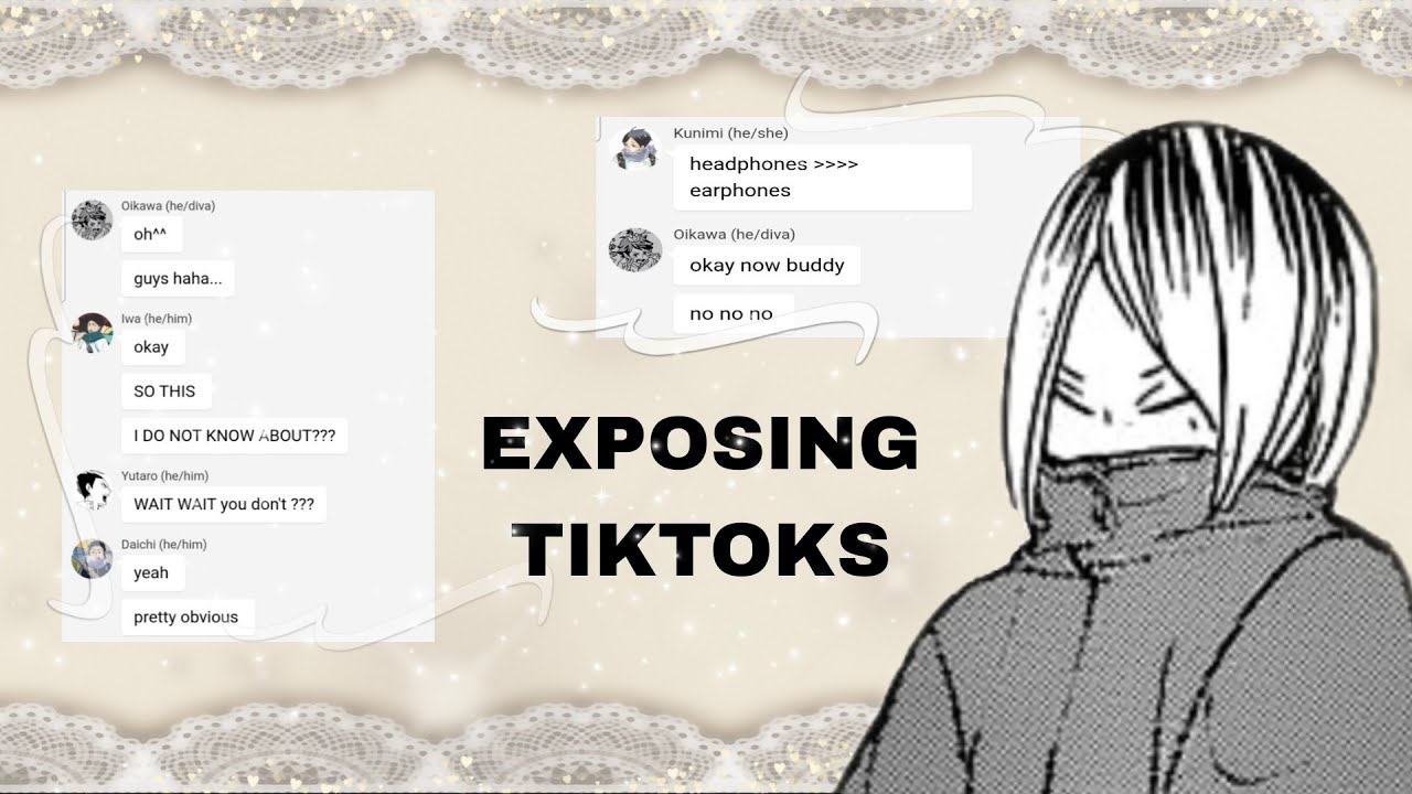 haikyuu texts | exposing tiktok ! PART 3 