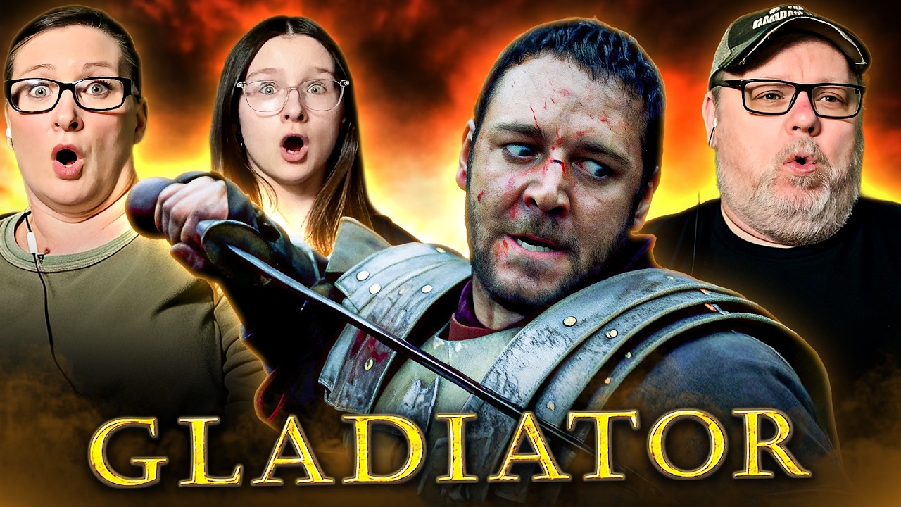 Daughter's FIRST TIME Watching GLADIATOR | Reaction | Russel Crowe | Ridley Scott