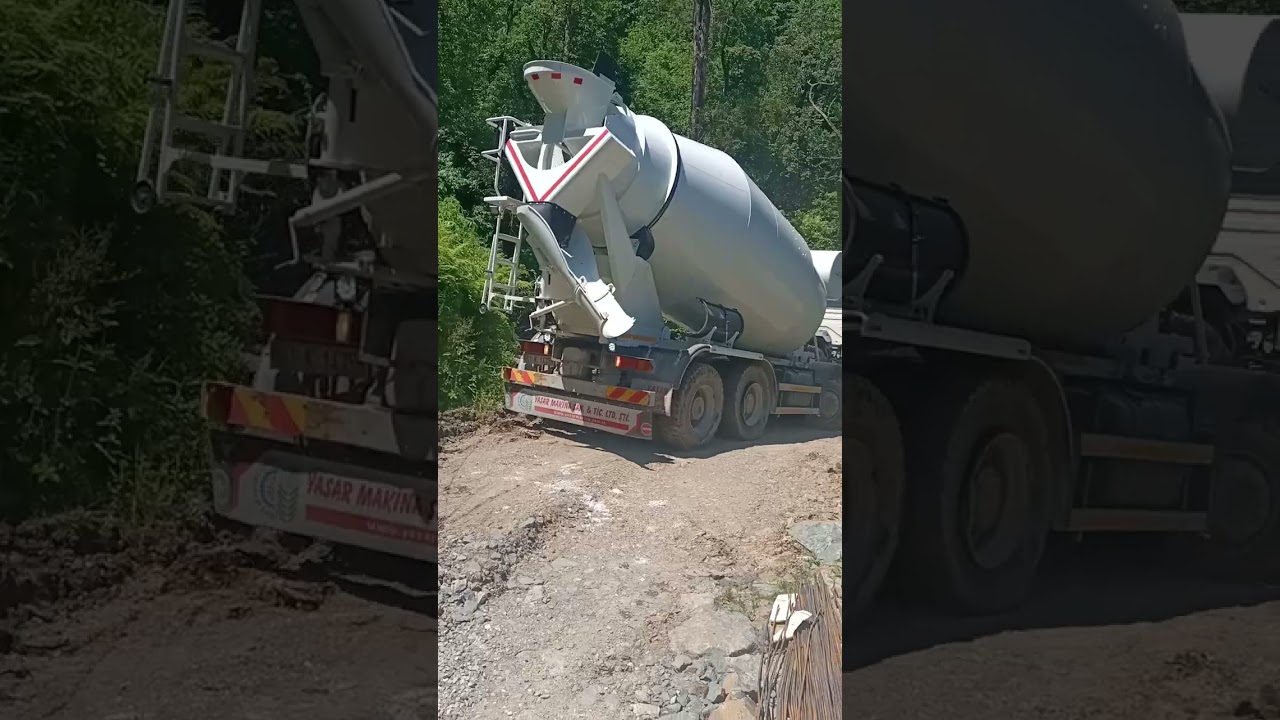 Zor yollar#kamyon#beton#mikser#harç#inşaat