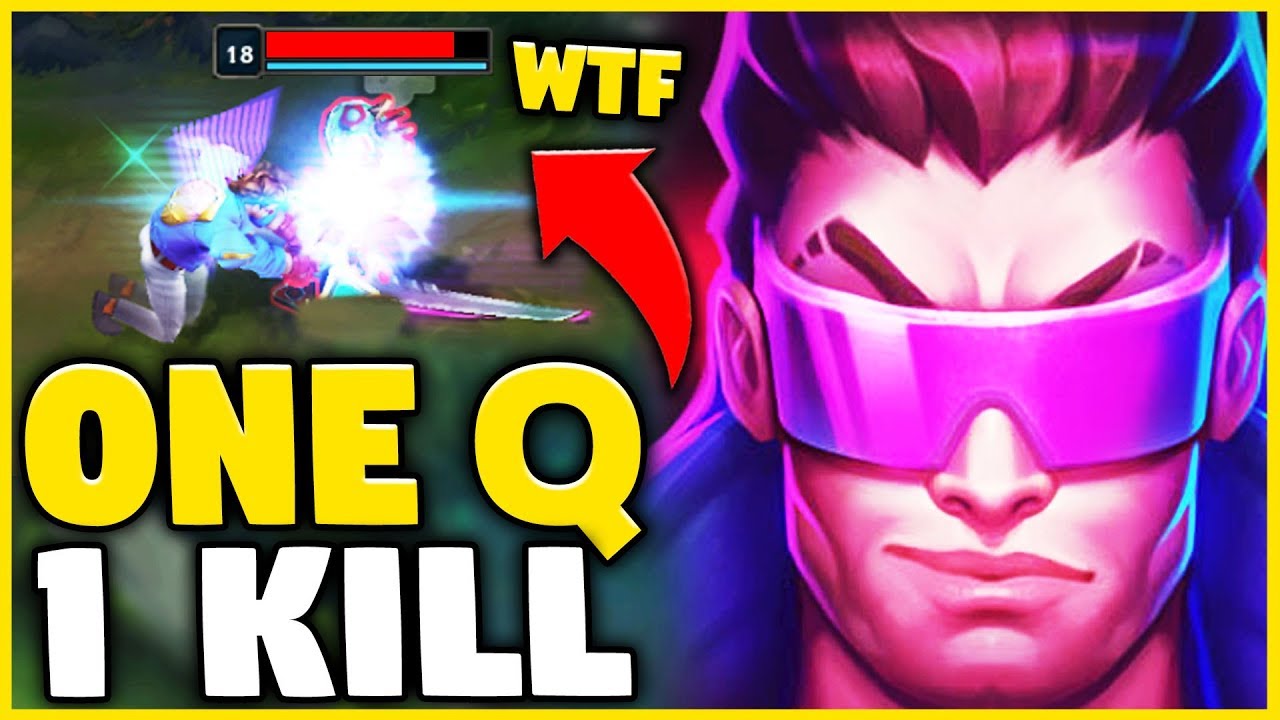 *ARCADE ONE-SHOTS* RIOTS GREATEST SKIN EVER (ONE Q ONE KILL) - League of Legends