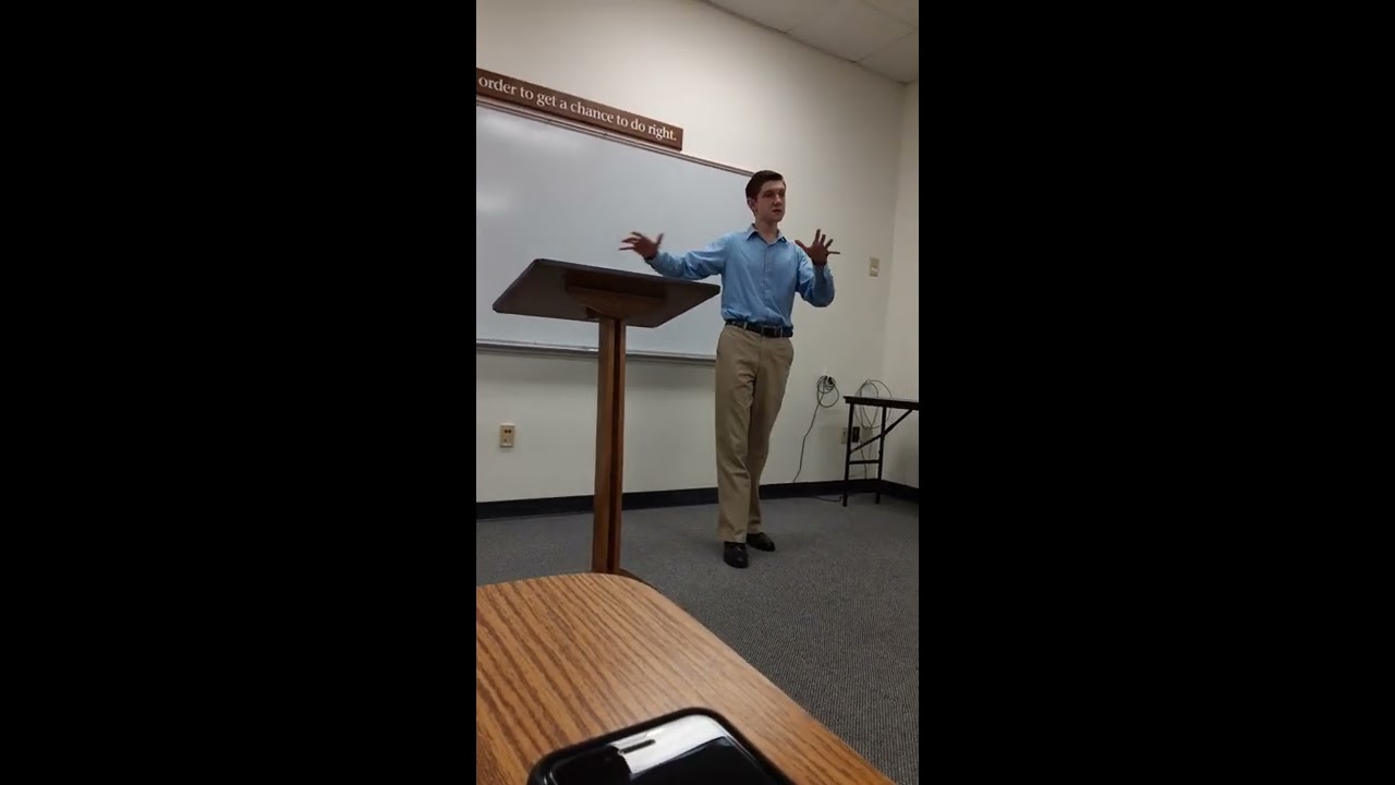 Personal Experience Speech