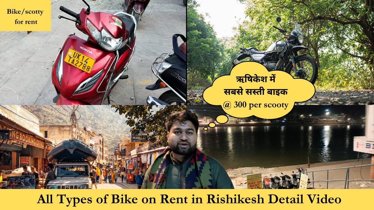 How to rent a bike/scooty 🛵 in Rishikesh a detailed video (2024) ✨. #rishikesh