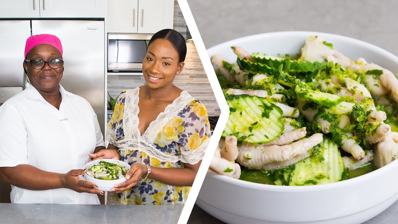 How To Make Trini Chicken Foot Souse | Foodie Nation x Michelle's Natural Delights