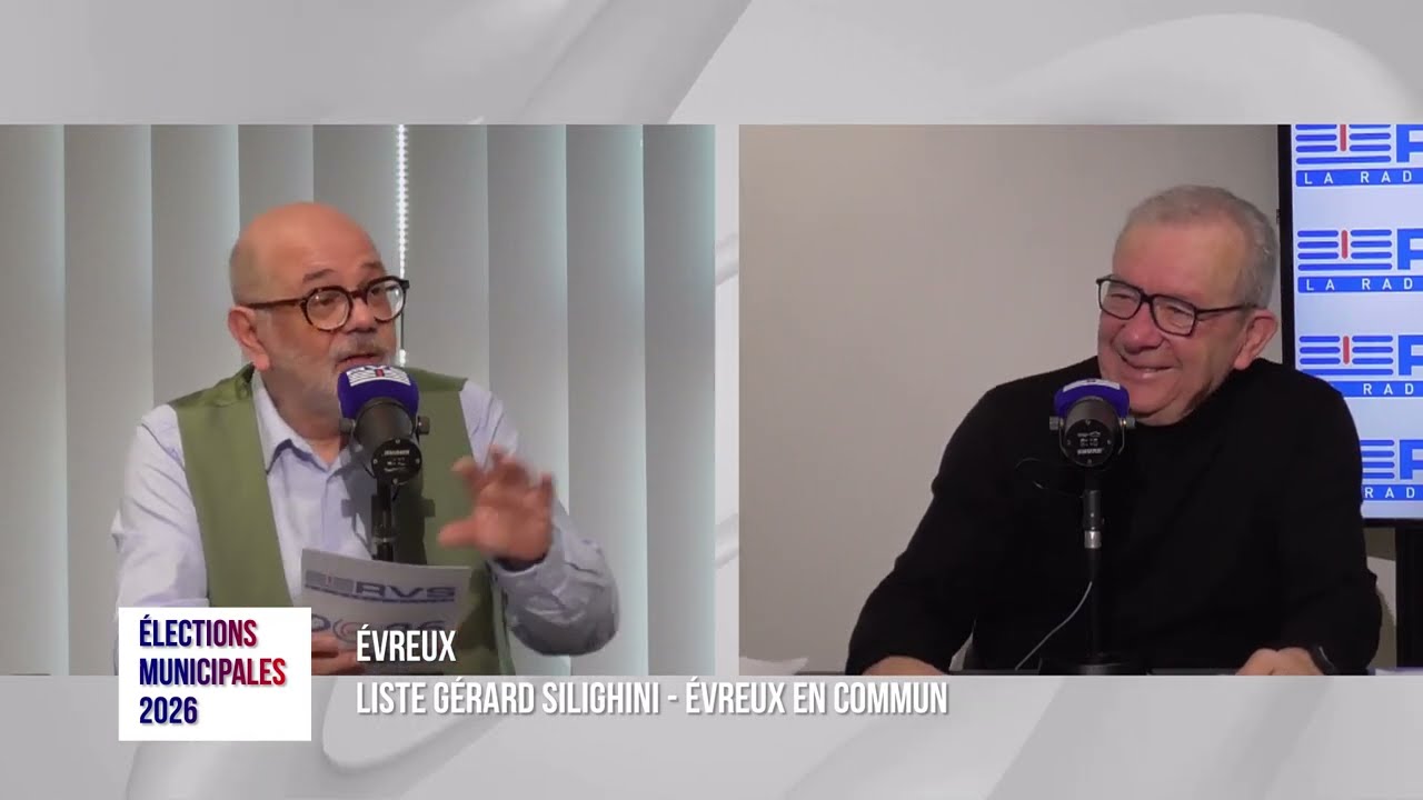 Emission spéciale Elections Municipales 2026 - Evreux - Gérard Silighini