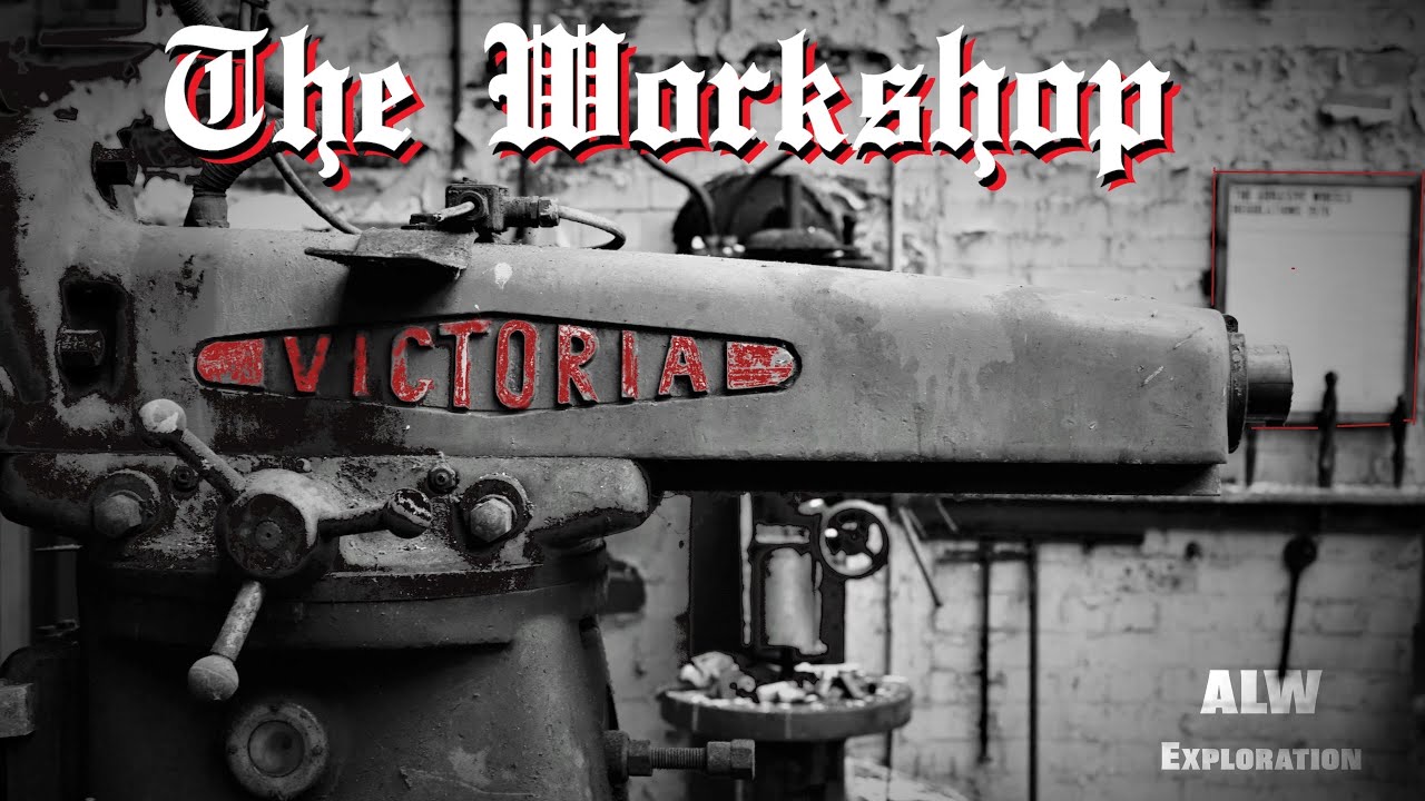 Fully Loaded Workshop at the Abandoned Mill, Tools and Machinery all left behind.