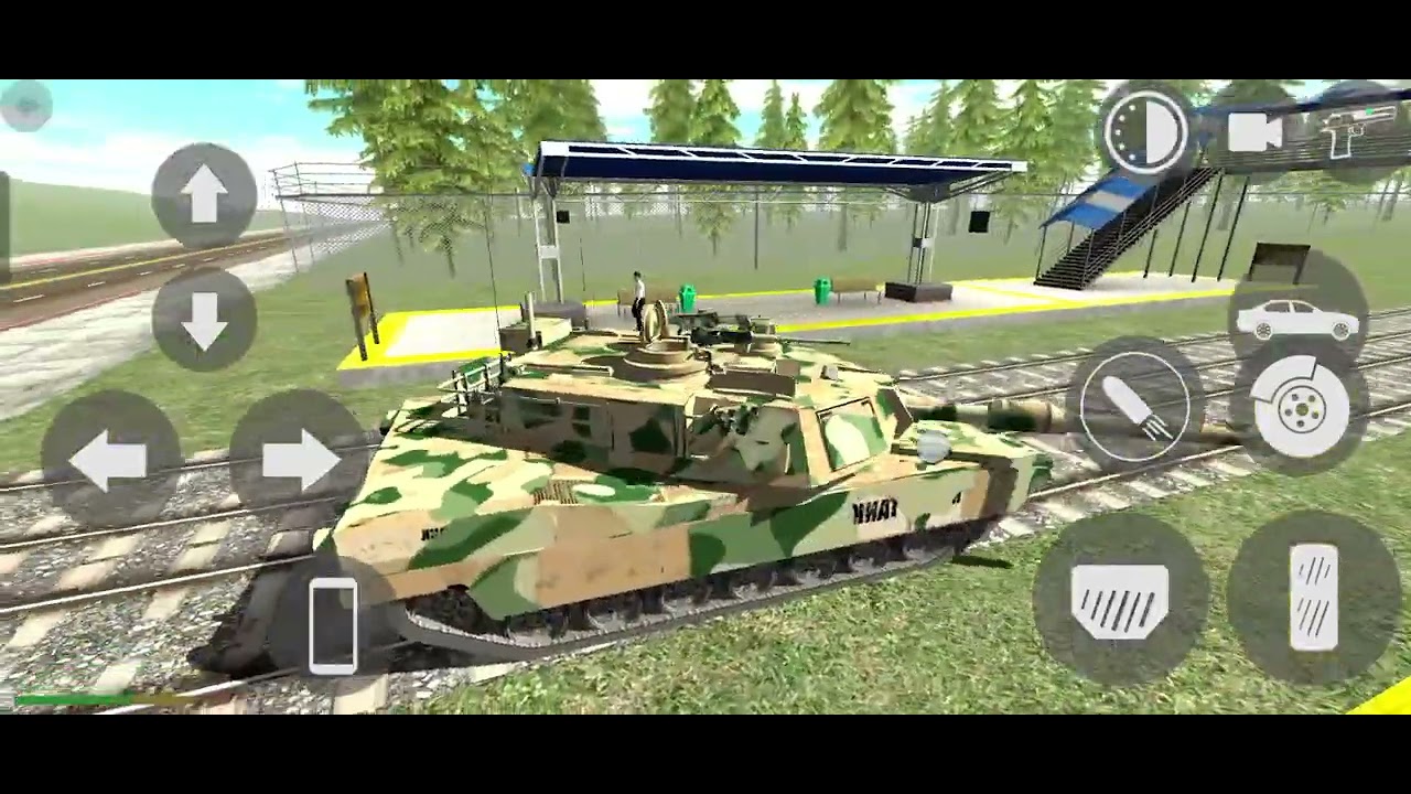 ARMY TANK CHEAT CODE in Indian Bike #indianbikedriving3d #indianbikesdriving3d #indianbikegame
