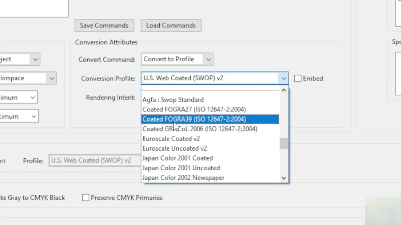 How to Convert Pdf color to CMYK in Acrobat Pro DC