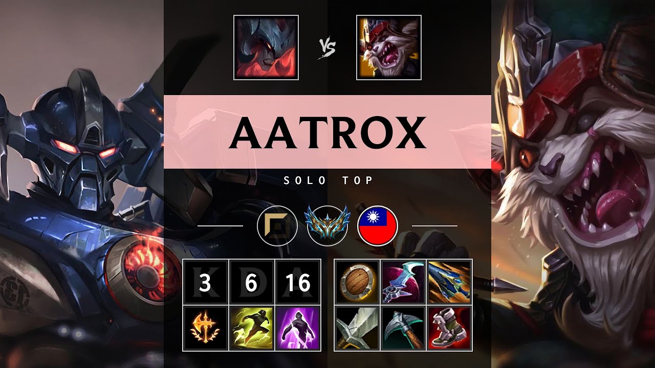 Aatrox Top vs Kled - TW Challenger Patch 25.20