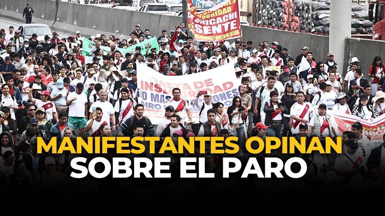 PARO NACIONAL: Comerciantes de mercado UNICACHI marchan contra la ola de VIOLENCIA | El Comercio