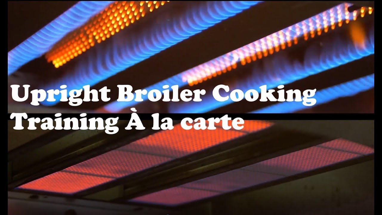 Vulcan Upright Broilers À la carte Cooking Demonstration: Using Radiant and Infrared Broilers