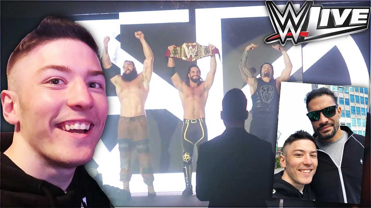 Meeting Roman Reigns At WWE LIVE Newcastle 2019