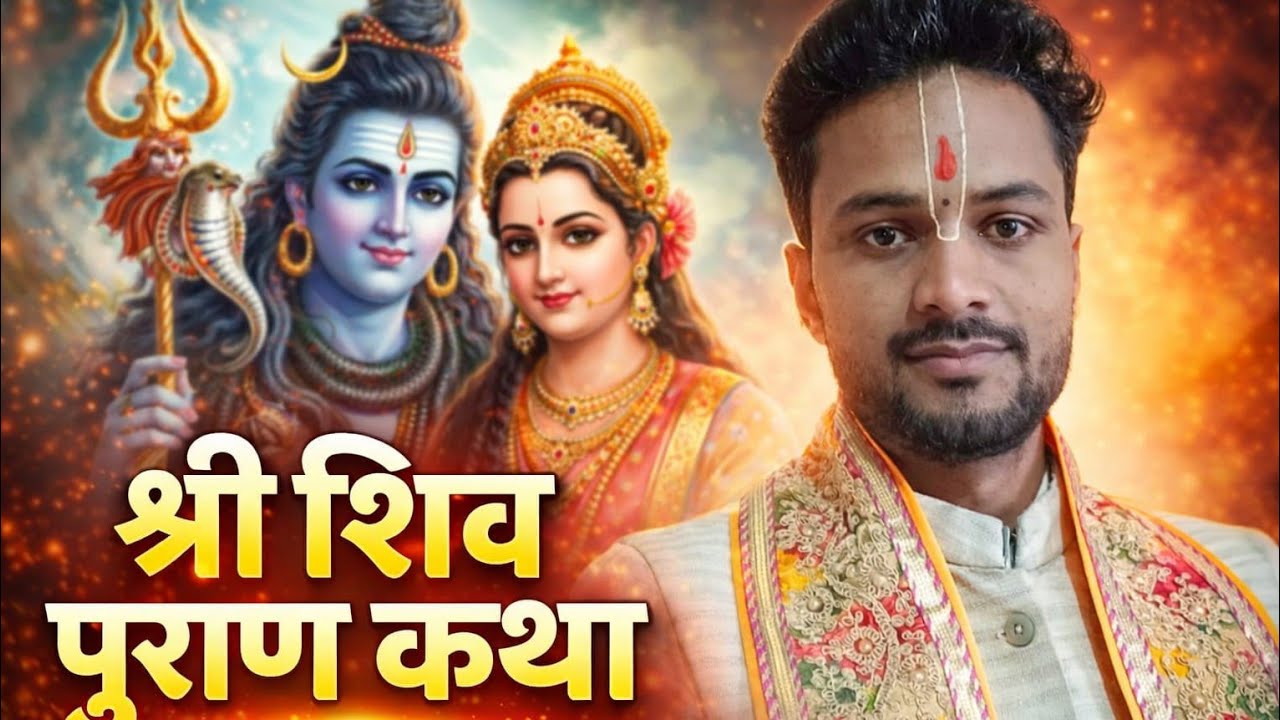 श्री शिव महापुराण कथा 8 दिवस काछी पिपरिया रहली मप्र आचार्य-केशव प्रसाद जी महाराज वृंदावन-9717945375