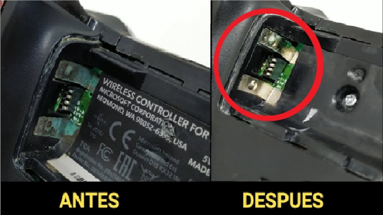 revive tu control l XBOX ONE (S/X) | mi control no detecta la batería🔋tutorial