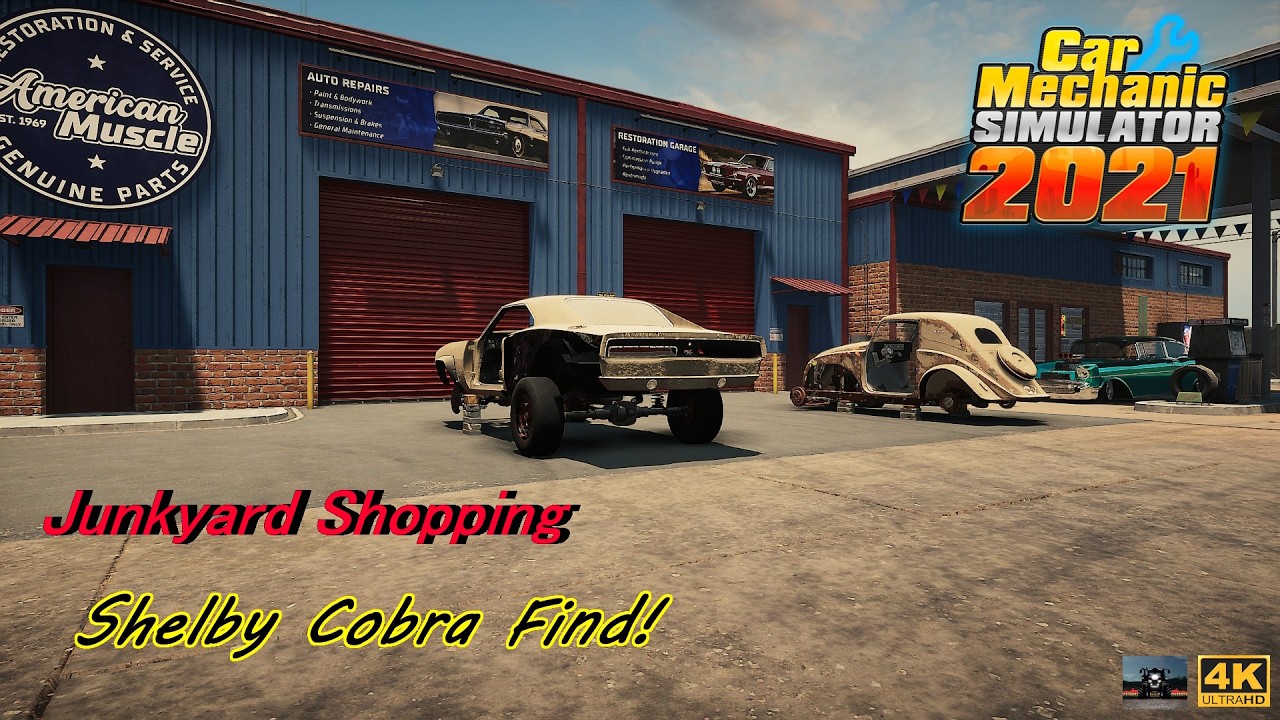 Car Mechanic Simulator 2021 - Junkyard Shopping - Found A Shelby Cobra!