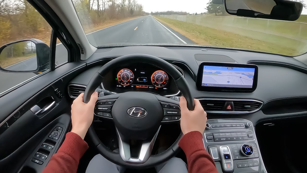 2022 Hyundai Santa Fe PHEV Limited - POV Test Drive (Binaural Audio)