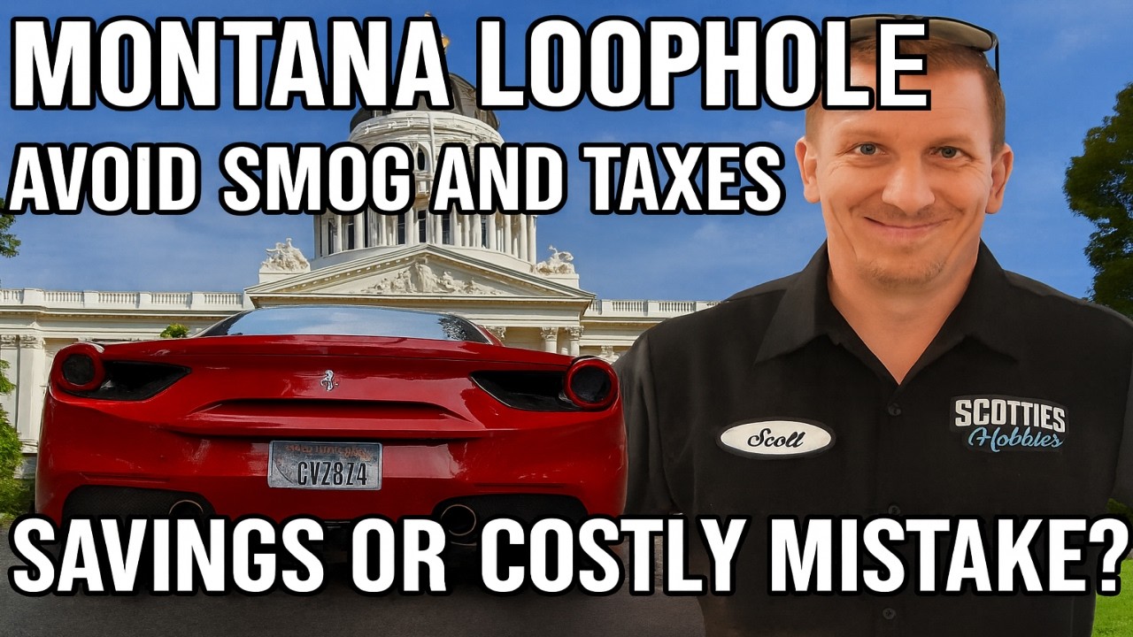 No Smog, No Tax, Register Your Car in Montana! Good Smog Scheck Hack? Or Big Mistake? Be Careful!