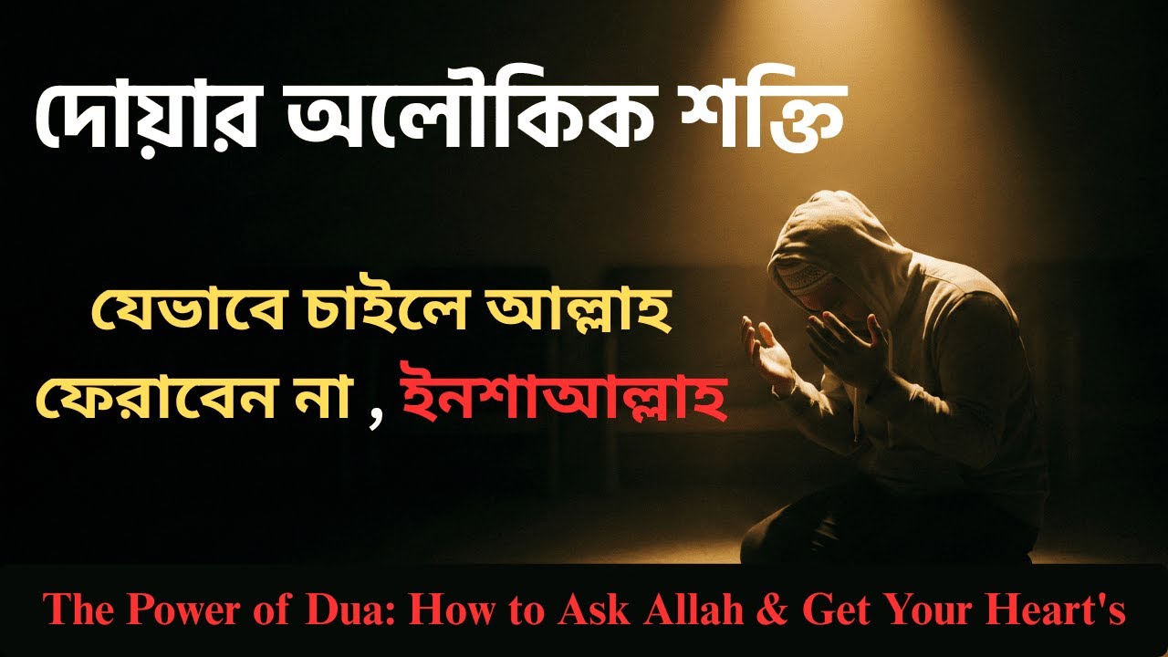 তাহাজ্জুদ ও দোয়ার অলৌকিক শক্তি #PowerOfDua #Dua #Tahajjud #Islam #allah #islamicvideo #motivation