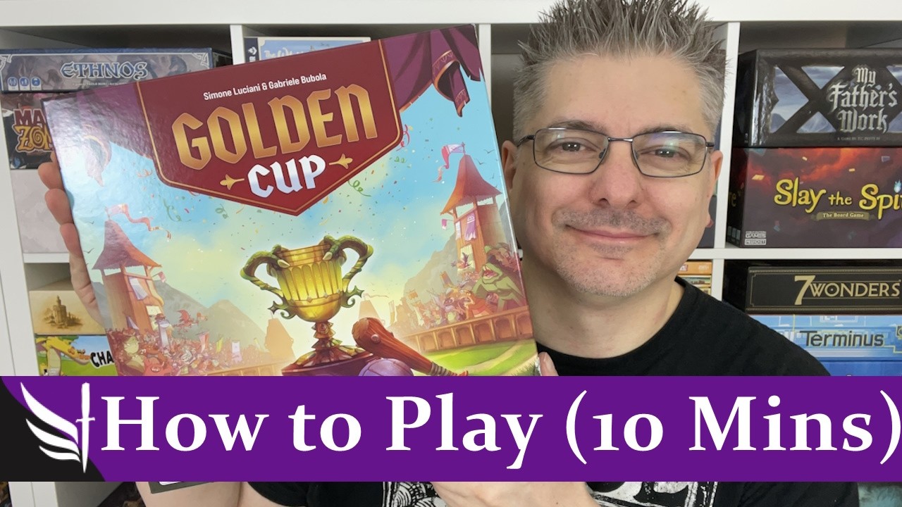 How to play Golden Cup Board Game (including Automata & Solo Rules)