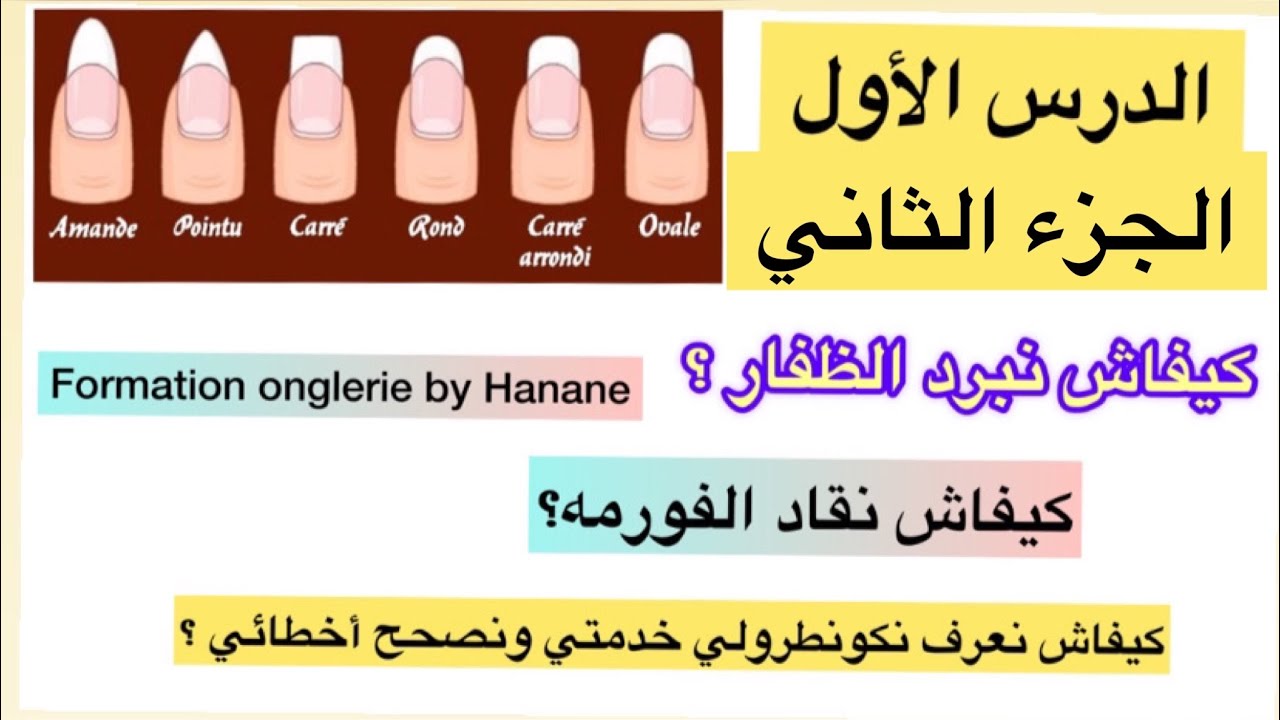 الكماله ديال الدرس الأول les formes