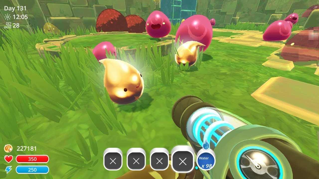 Slime Rancher - How to capture gold slime