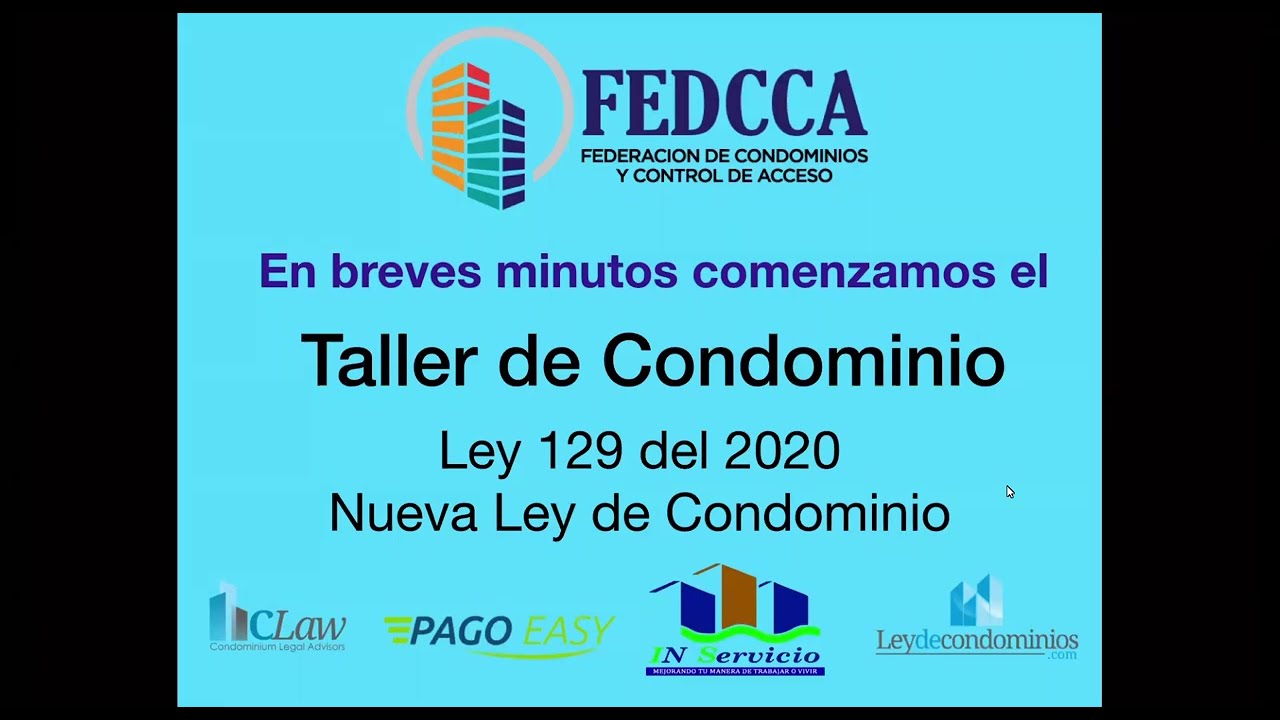 Taller Ley de Condominios
