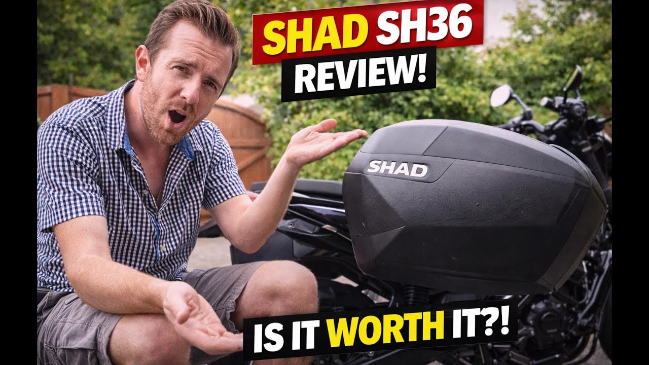 Shad SH36 Panniers Review : On a Rebel 1100
