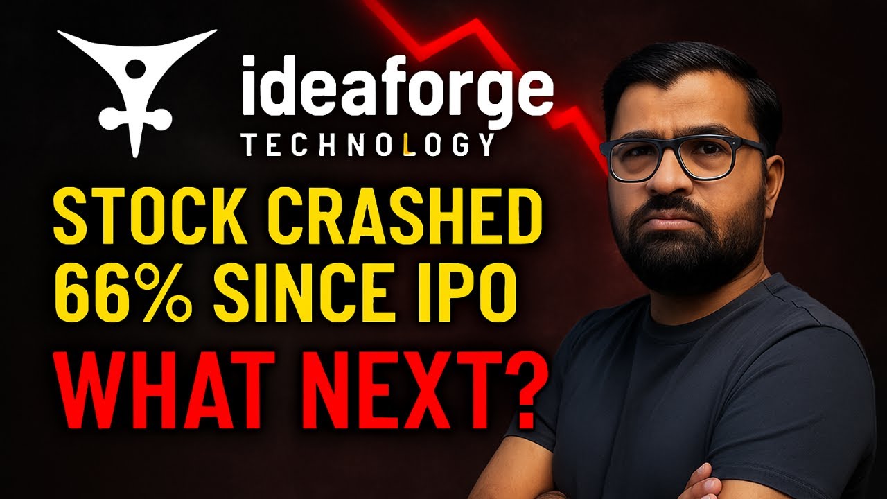 Ideaforge Technology Stock Crash 66%: What Next For Investors? (Drone Stock Analysis)