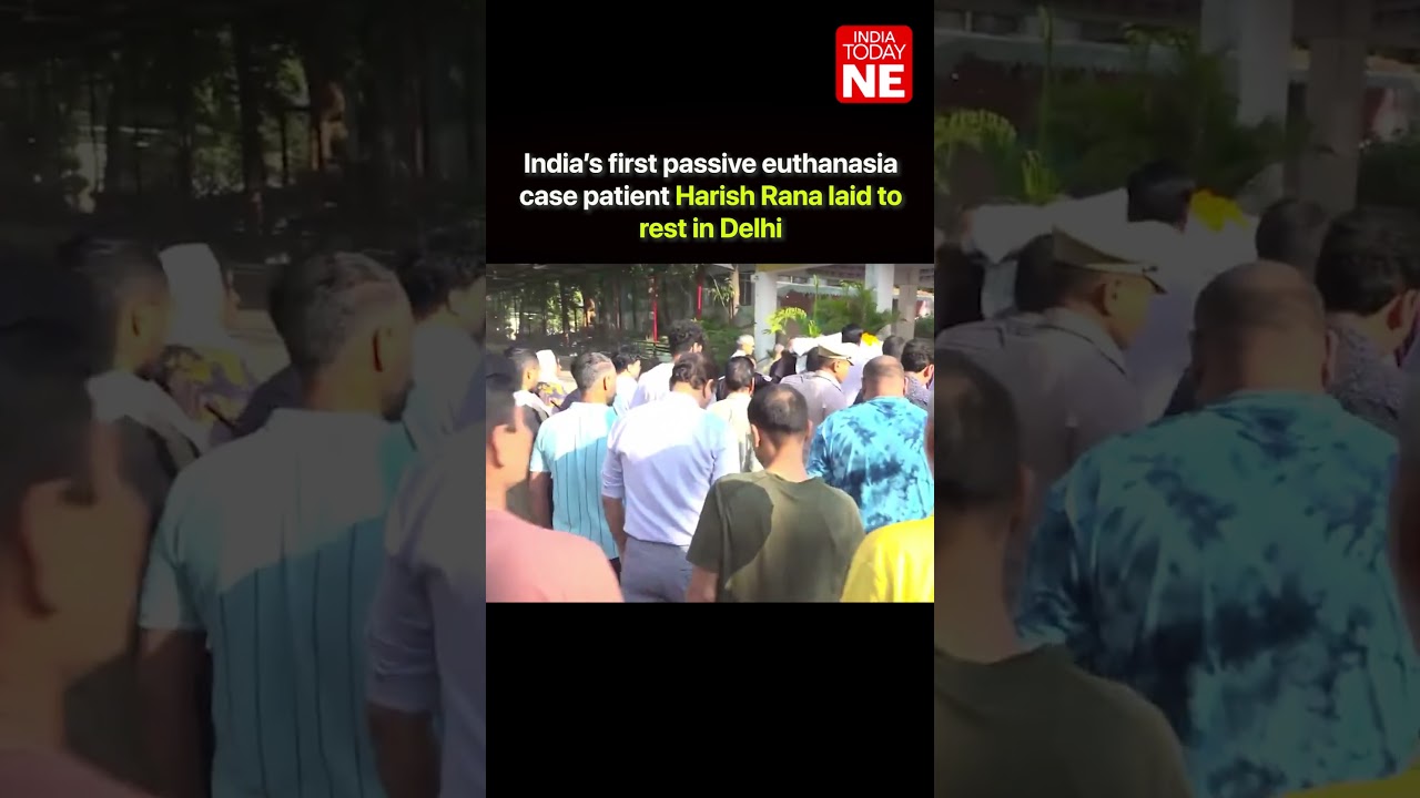 India&rsquo;s first passive euthanasia case patient Harish Rana laid to rest in Delhi