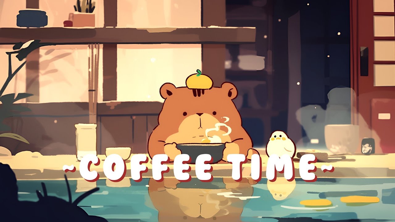 [Full Hour] Capybara Beats Radio | Chill Study Music Mix 🦫 🍵 ✨