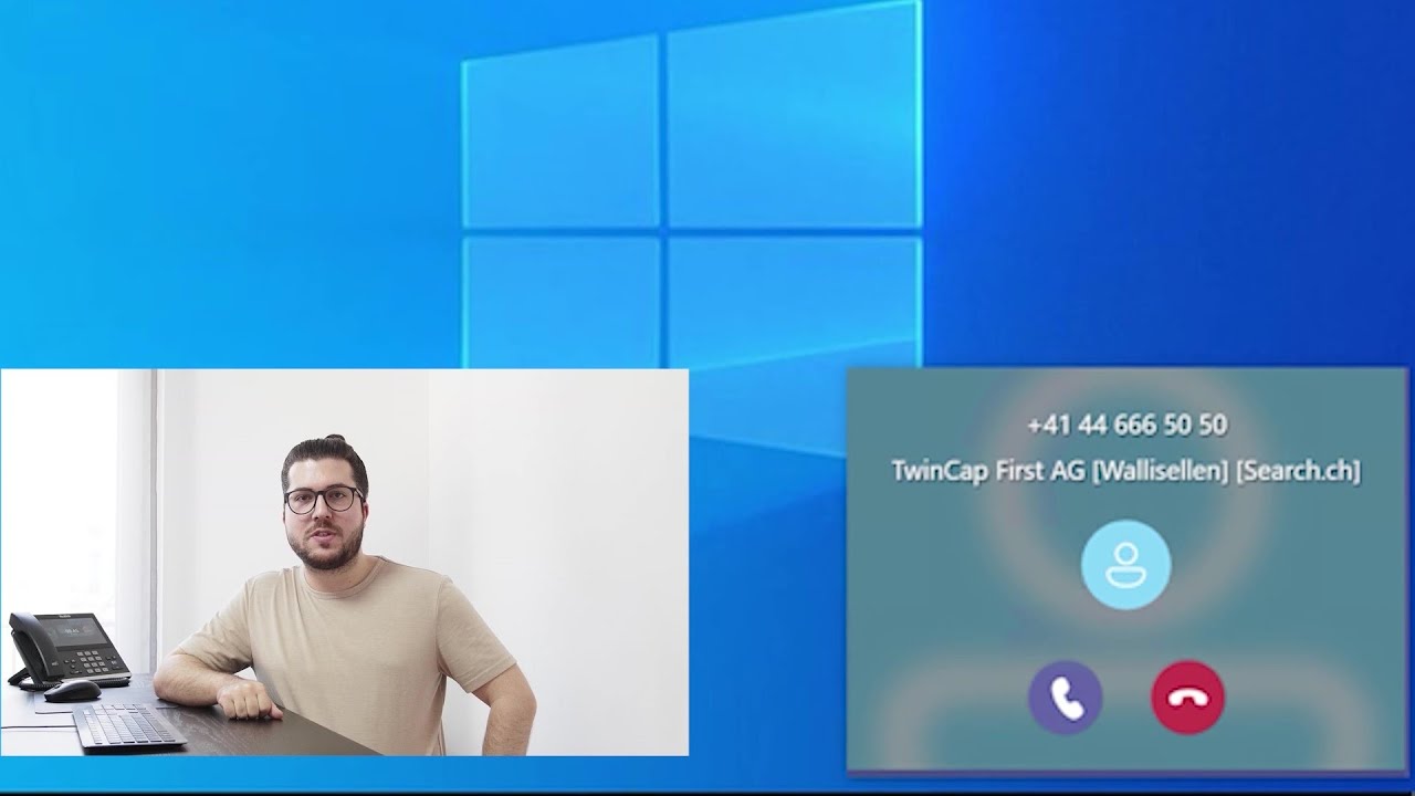 Teams Easy Lookup: Identify incoming calls with Microsoft Teams [English]