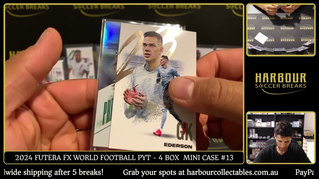 Break #13 - 2024 Futera World Football FX PYT 4 Box Mini Case