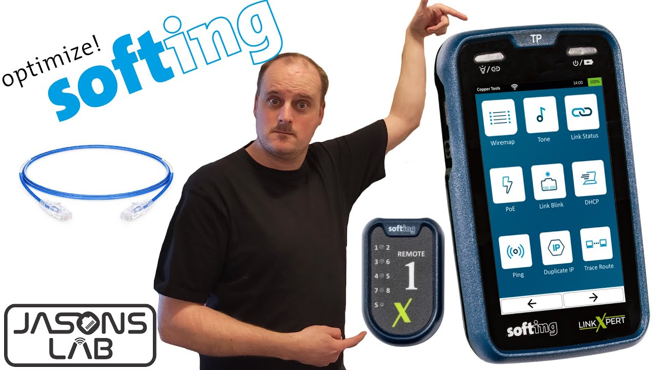Сетевой тестер Softing LinkXPert Tp !! | #softing | #LinkXPert