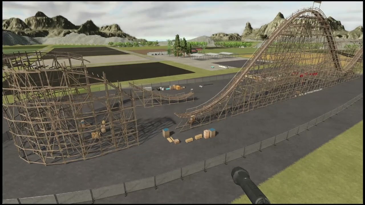 FS25 Buildable Roller Coaster
