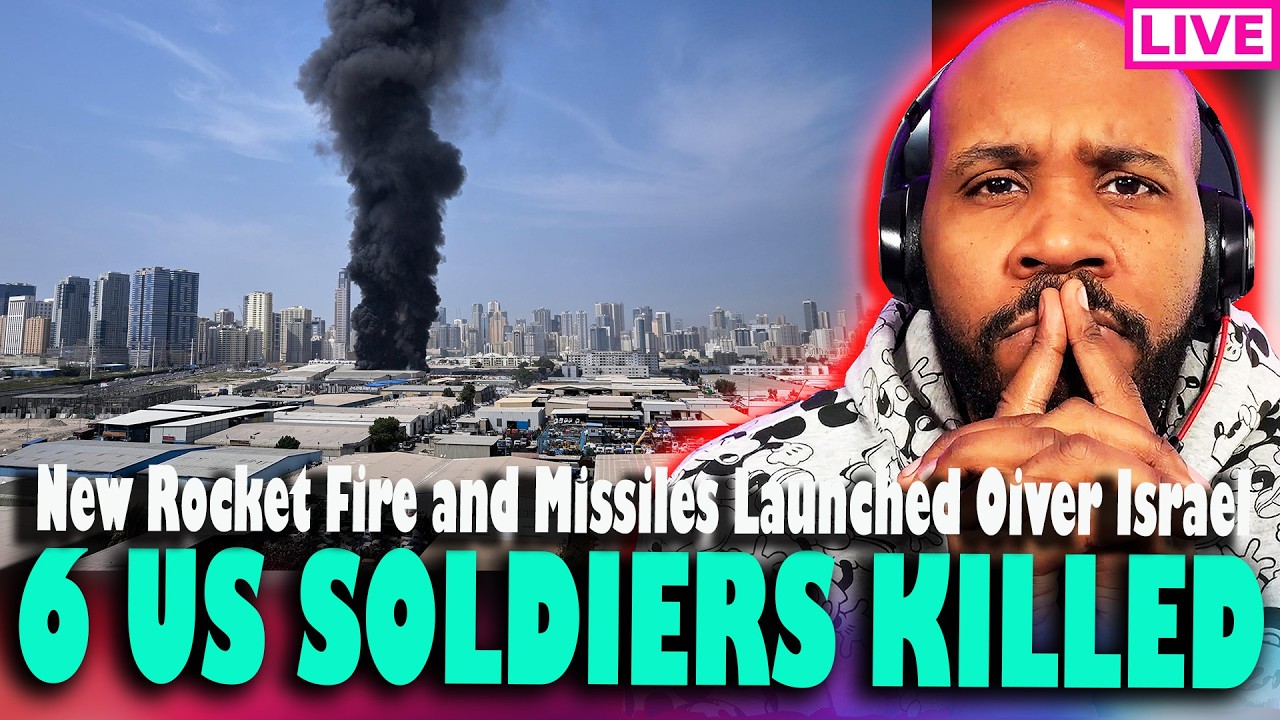 BREAKING! New Rocket Fire & Missiles Launched Over Israel, 6 More US Soldiers Killed
